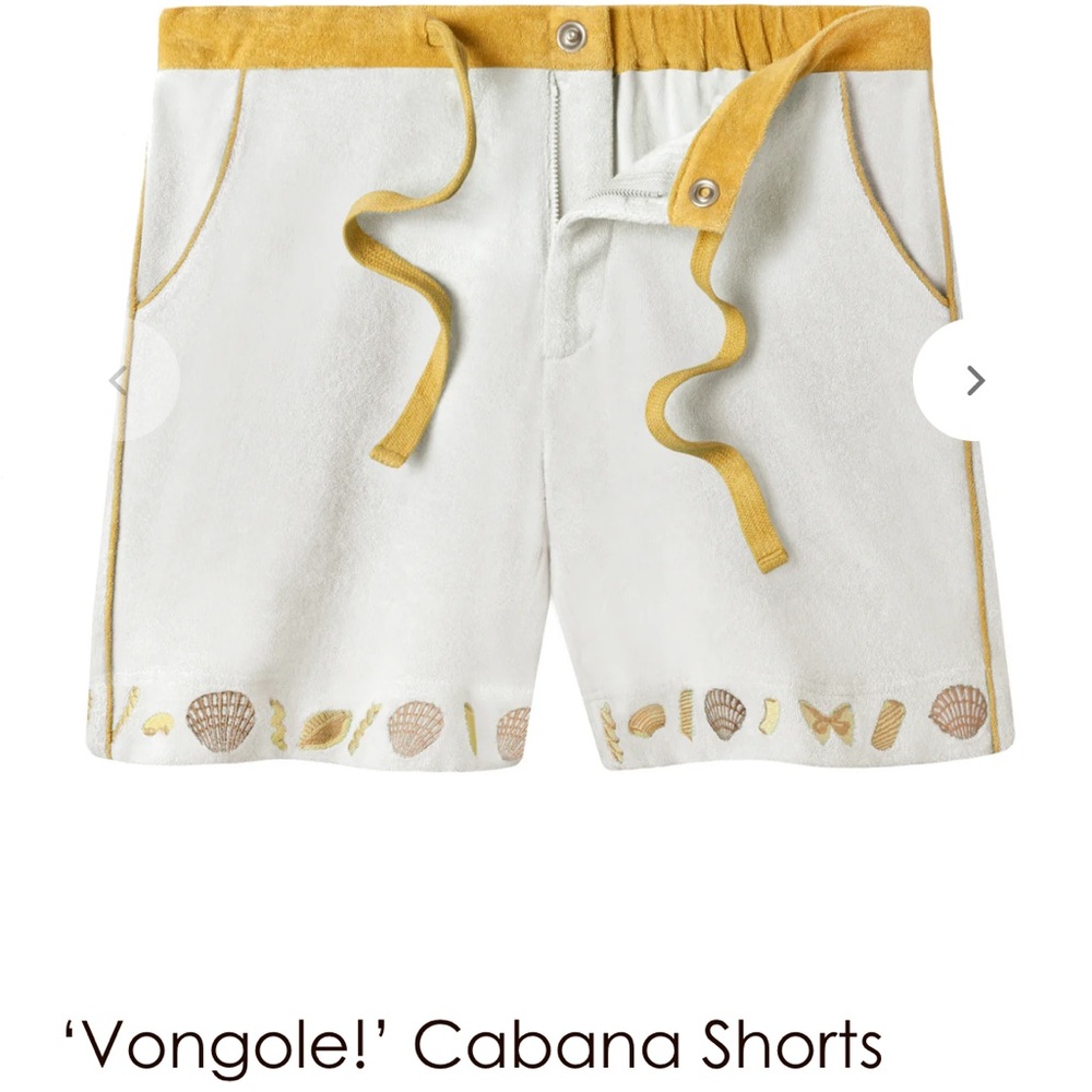 Tomboy cabana pasta terry shorts